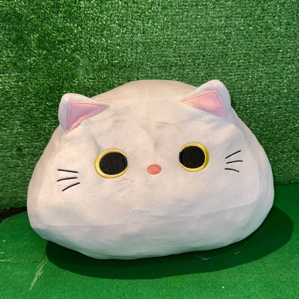 Mochi Cat Plush: 12” Soft Cute Cat, Plush Stuffed Anima
